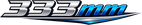 333mm